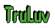 Rendering "TruLuv" using Callimarker