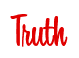 Rendering "Truth" using Bean Sprout
