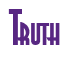 Rendering "Truth" using Asia