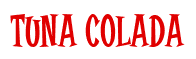 Rendering "Tuna Colada" using Cooper Latin