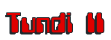 Rendering "Tundi II" using Computer Font