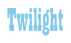 Rendering "Twilight" using Bill Board