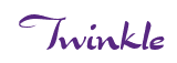 Rendering "Twinkle" using Dragon Wish