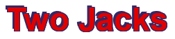 Rendering "Two Jacks" using Arial Bold