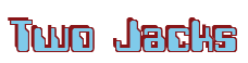Rendering "Two Jacks" using Computer Font