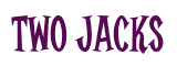 Rendering "Two Jacks" using Cooper Latin