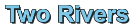 Rendering "Two Rivers" using Arial Bold
