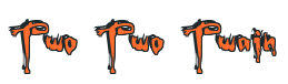 Rendering "Two Two Twain" using Buffied