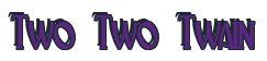 Rendering "Two Two Twain" using Deco