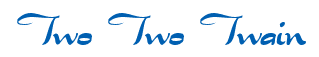 Rendering "Two Two Twain" using Dragon Wish