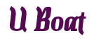 Rendering "U Boat" using Color Bar