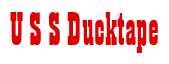 Rendering "U S S Ducktape" using Bill Board