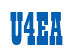 Rendering "U4EA" using Bill Board