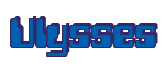 Rendering "Ulysses" using Computer Font
