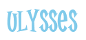 Rendering "Ulysses" using Cooper Latin