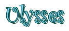 Rendering "Ulysses" using Curlz