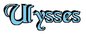 Rendering "Ulysses" using Black Chancery
