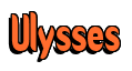 Rendering "Ulysses" using Callimarker