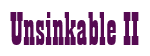 Rendering "Unsinkable II" using Bill Board