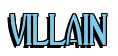 Rendering "VILLAIN" using Deco