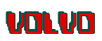 Rendering "VOLVO" using Computer Font