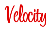 Rendering "Velocity" using Bean Sprout