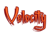 Rendering "Velocity" using Charming