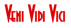 Rendering "Veni Vidi Vici" using Asia