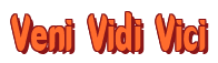 Rendering "Veni Vidi Vici" using Callimarker