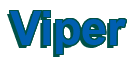 Rendering "Viper" using Arial Bold