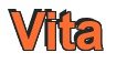 Rendering "Vita" using Arial Bold