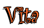 Rendering "Vita" using Curlz