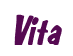 Rendering "Vita" using Big Nib