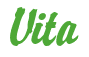 Rendering "Vita" using Brisk