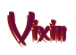 Rendering "Vixin" using Charming
