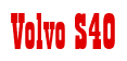 Rendering "Volvo S40" using Bill Board