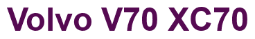 Rendering "Volvo V70 XC70" using Arial Bold