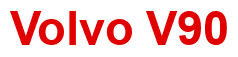 Rendering "Volvo V90" using Arial Bold