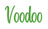 Rendering "Voodoo" using Bean Sprout
