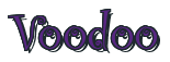 Rendering "Voodoo" using Curlz