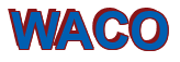 Rendering "WACO" using Arial Bold