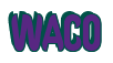 Rendering "WACO" using Callimarker