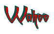 Rendering "Wahoo" using Charming