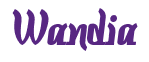 Rendering "Wandia" using Color Bar