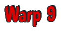 Rendering "Warp 9" using Callimarker