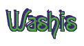 Rendering "Washis" using Agatha