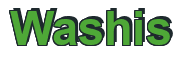 Rendering "Washis" using Arial Bold