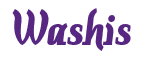Rendering "Washis" using Color Bar