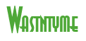 Rendering "Wastntyme" using Asia