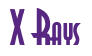 Rendering "X Rays" using Asia
